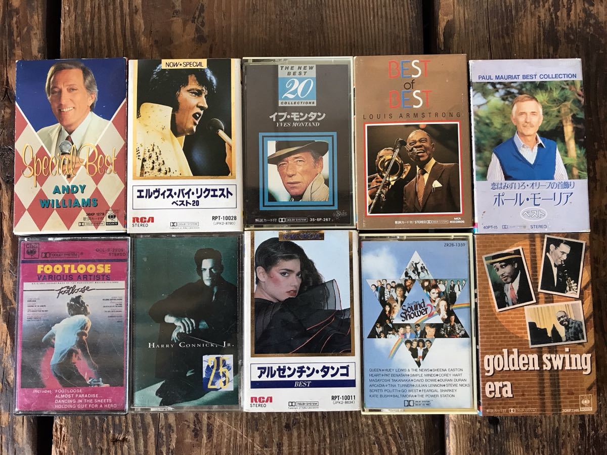 洋楽 カセットテープ まとめて 40本 輸入盤 日本盤 直輸入洋楽カセット