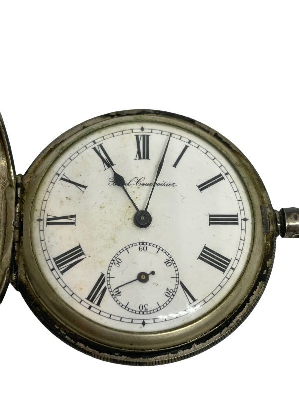 Borel Courvoisier 懐中時計 800 銀製 Yahoo!オークション 懐中時計 銀