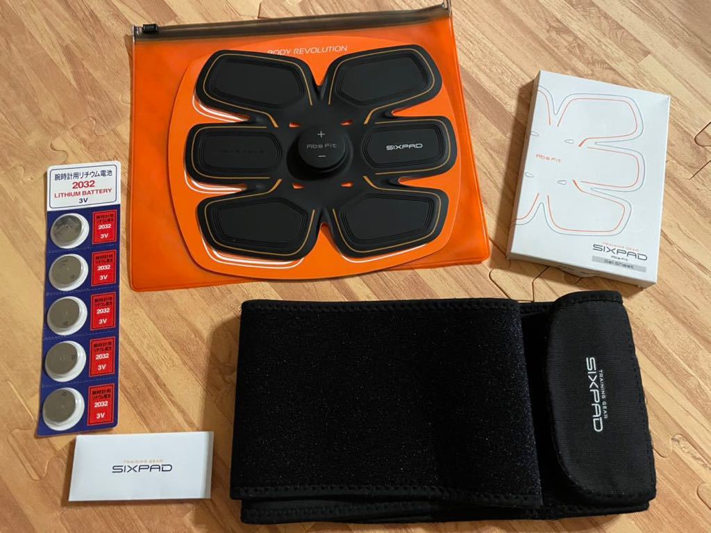 SIXPAD absfit シックスパッド 純正ジェルシート付き ABS アブズ