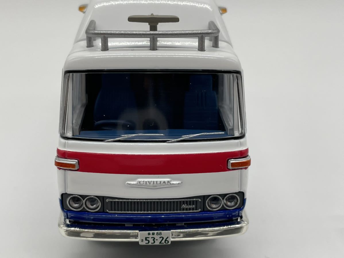 送料無料 TLV-N 1/64 ニッサン シビリアン キッチンカー 【石原裕次郎