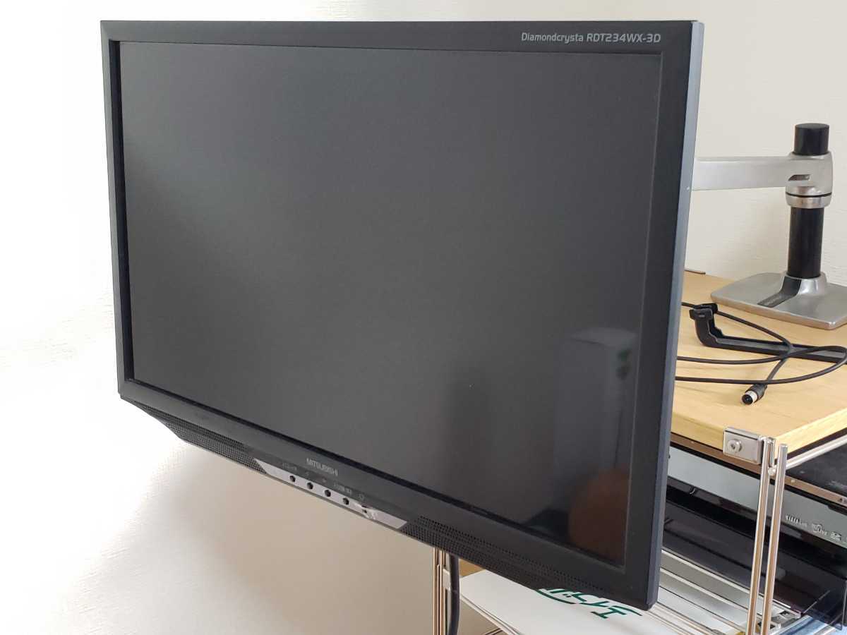 三菱 MITSUBISHI モニター 23型 3D Diamondcrysta WIDE RDT234WX-3D