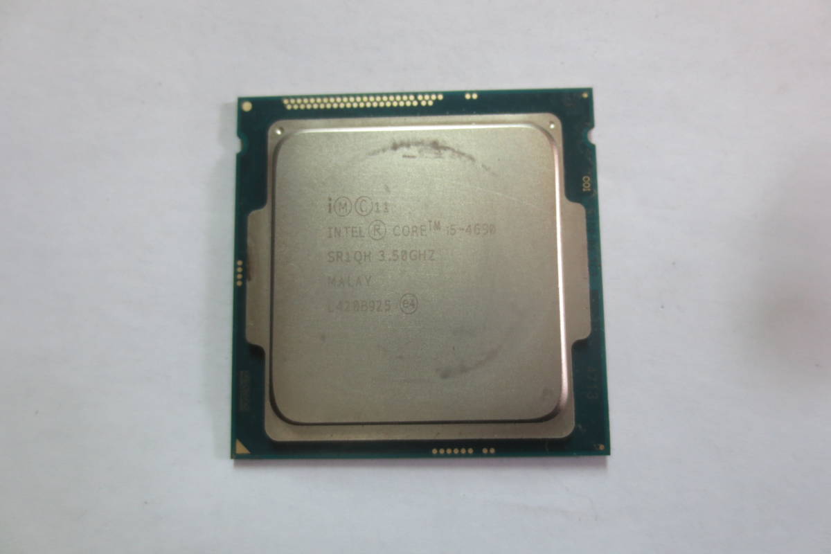 大人気，定番 Intel Core i5-4690 CPU 3.50GHz SR1QH(Core i5)｜売買されたオークション情報、yahooの商品情報をアーカイブ公開 - オークファン Core i5