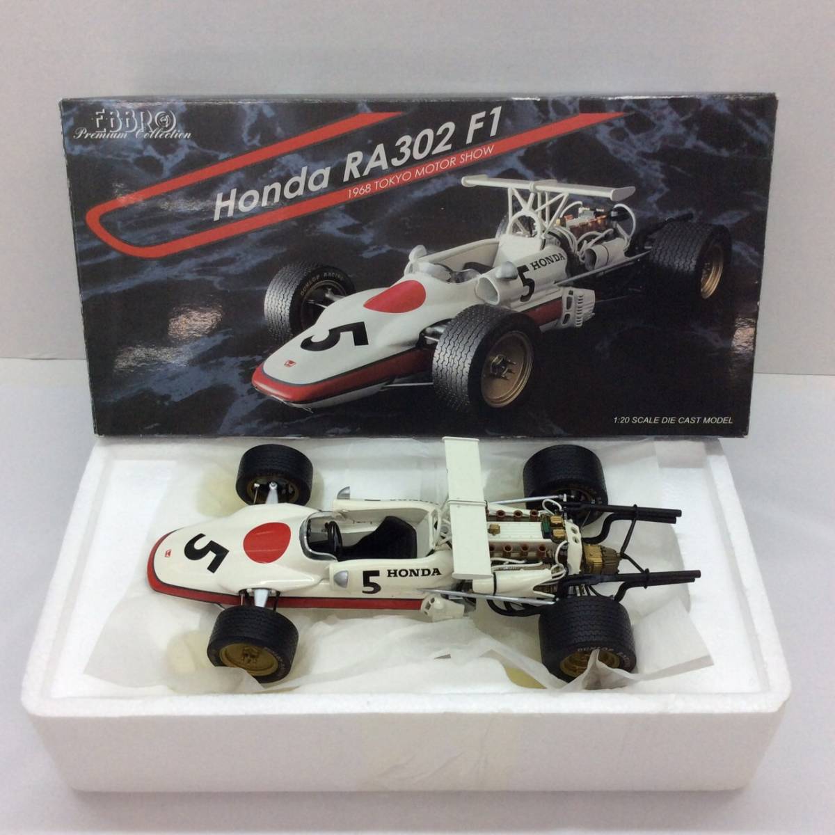 貴重 1/20 HONDA F-1 RA302 東京モーターショー #5 1968 【公式通販】