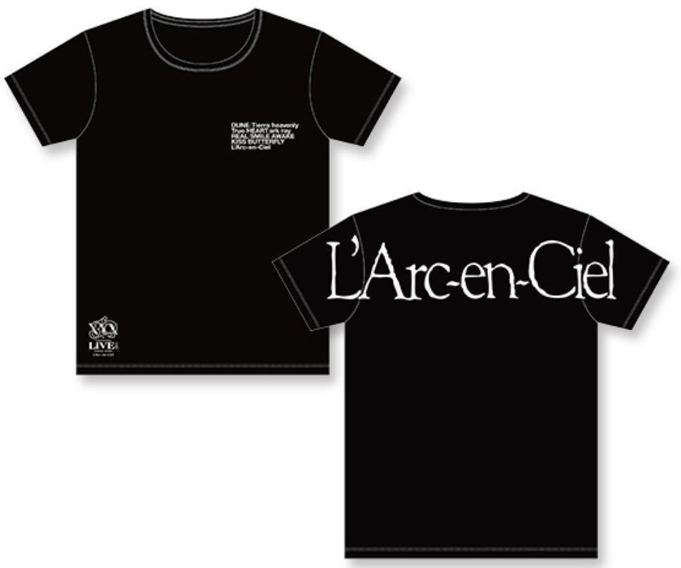L'Arc〜en〜Ciel ラルクアンシエル 直筆サイン入りTシャツ L'Arc-en-Ciel ラルクアンシエル 30th L'Anniversary LIVE【限定】BIG