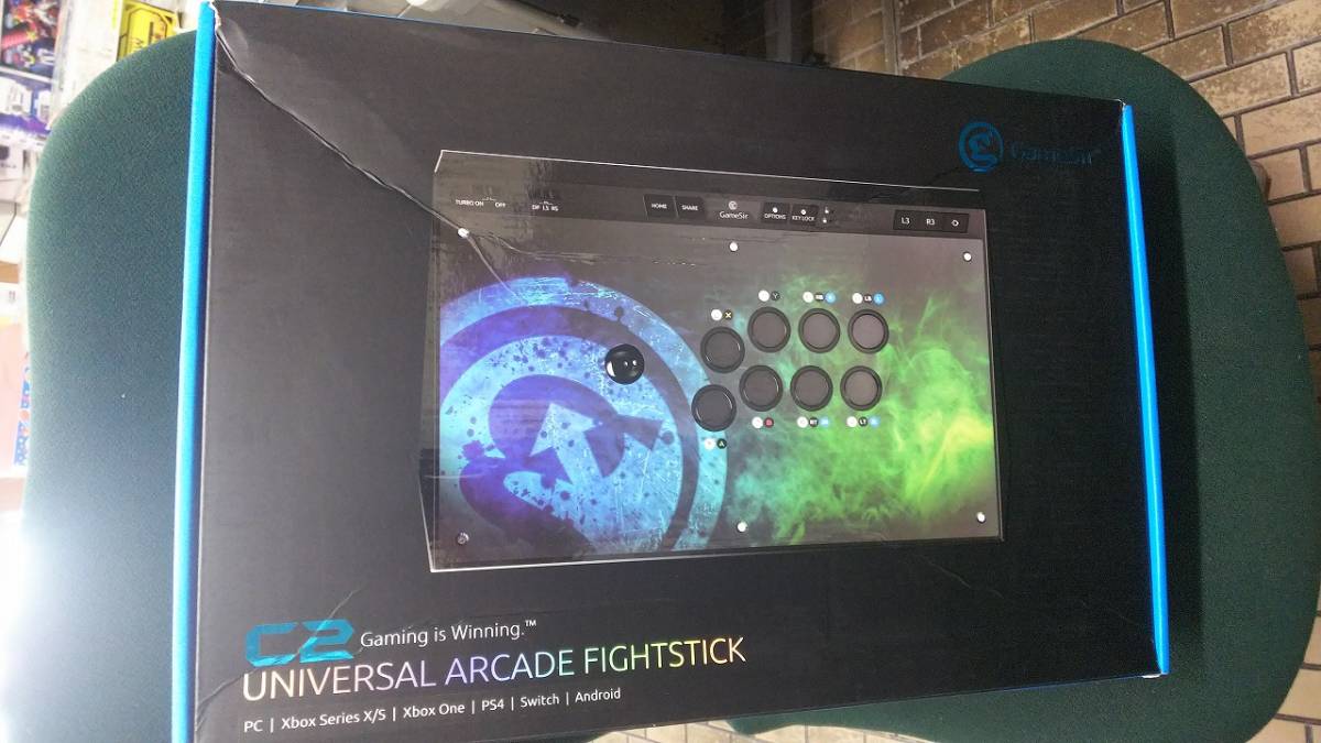 中古□GameSir C2 UNIVERSAL ARCADE FIGHTSTICK C2 GameSir Fightstick