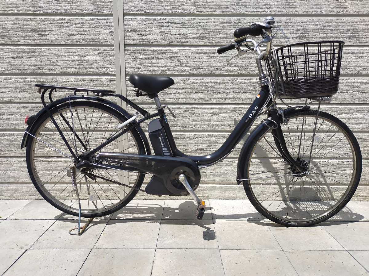 ヤマハ　 26インチ3段　4.0Ah（4点灯）充電器あり PAS 26インチ ヤマハ 電動アシスト自転車 電動自転車 With | X542 内装