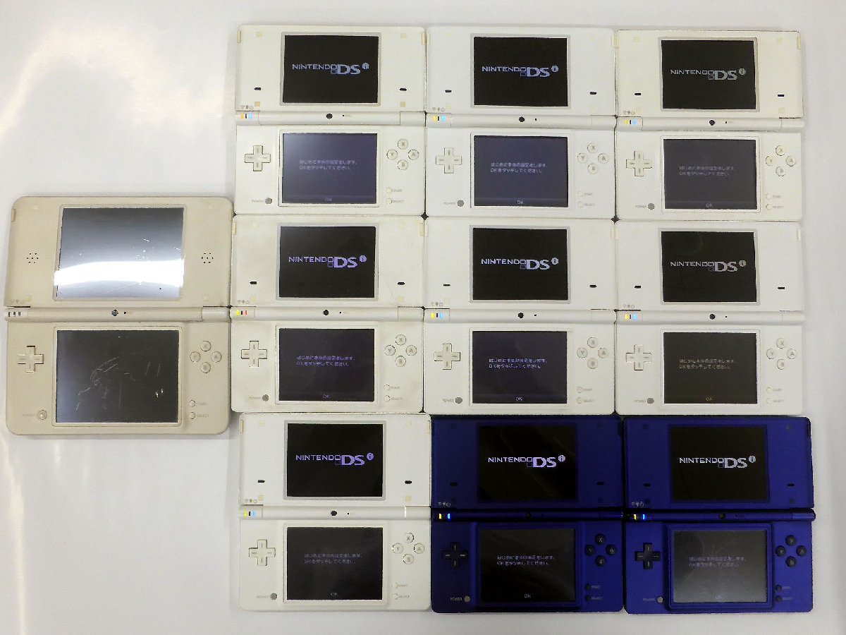 1円～【ジャンク】Nintendo/任天堂 ニンテンドーDSi/LL 本体 10台 
