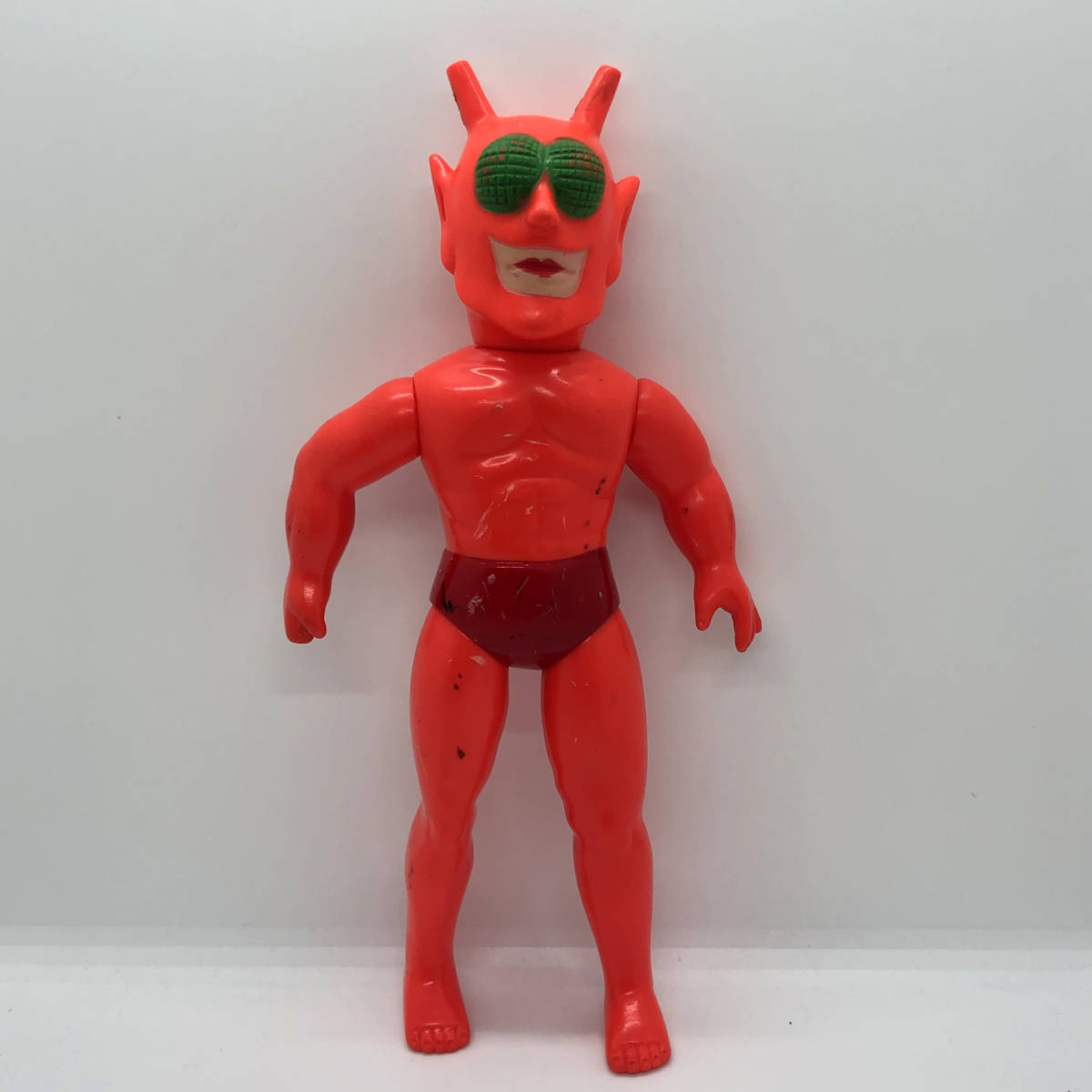 【限定セール，品質保証】 中嶋製作所 ナカジマ 当時物ソフビ レッドデスマスク タイガーマスク 検索用:ブルマァク 昭和レトロ 梶原一騎(ソフビ)｜売買されたオークション情報、yahooの商品情報をアーカイブ公開 - オ ソフビ