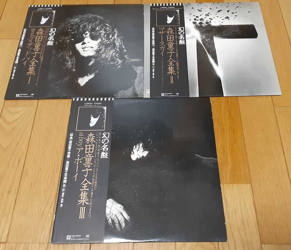 最新作，人気 森田童子 帯付きLP3枚 グッドバイ マザースカイ ア ボーイ 良好 特典付まとめて(その他)｜売買されたオークション情報、yahooの商品情報をアーカイブ公開 - オークファン ま行