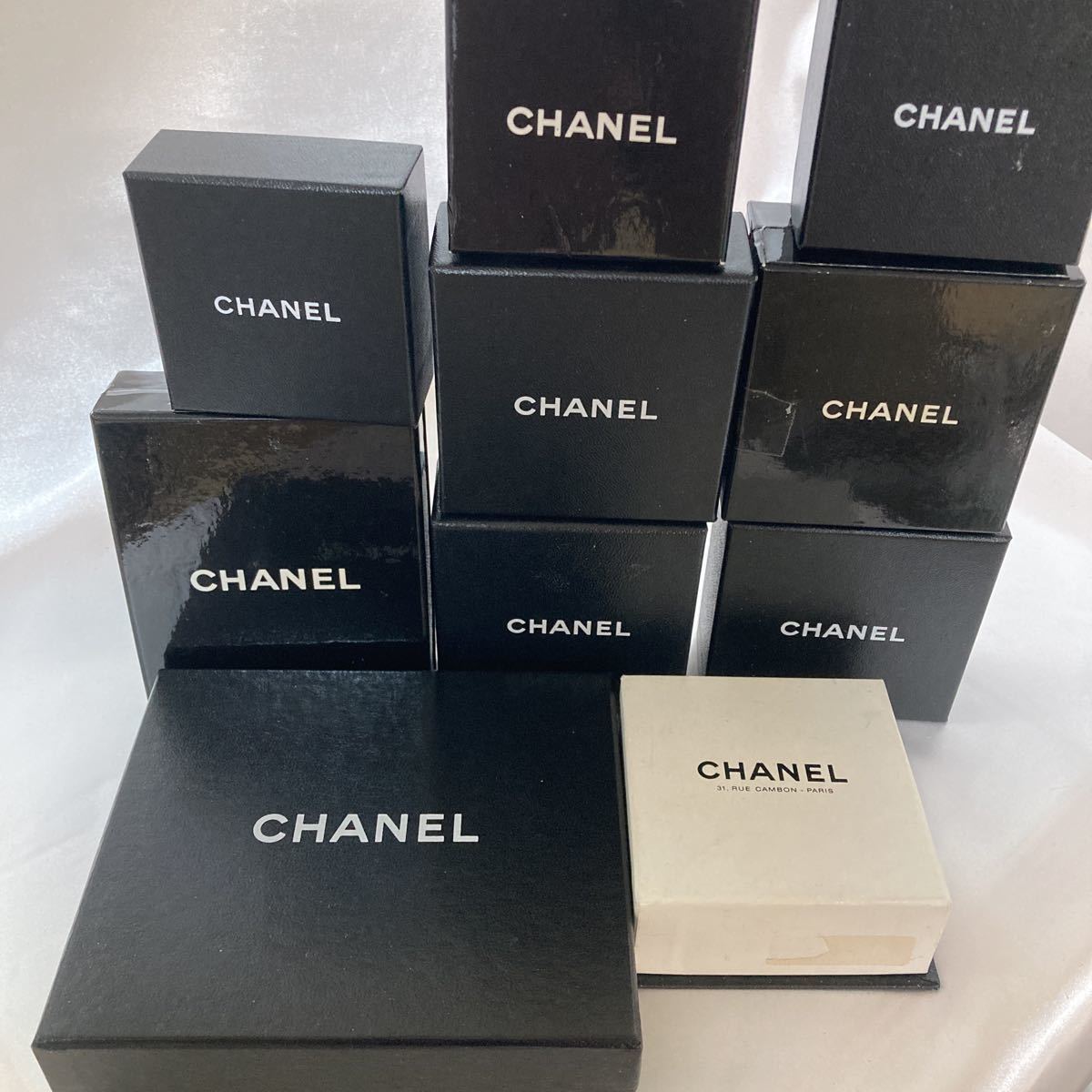 CHANELシャネル 小物空箱 空き箱 10点 まとめ売り 2026年最新Yahoo
