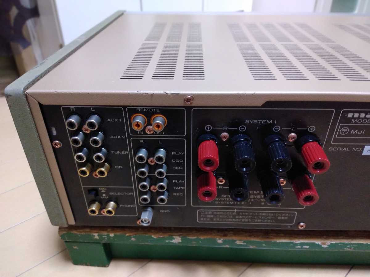 marantz プリメインアンプ PM-62F 動作品 マランツ プリメインアンプ