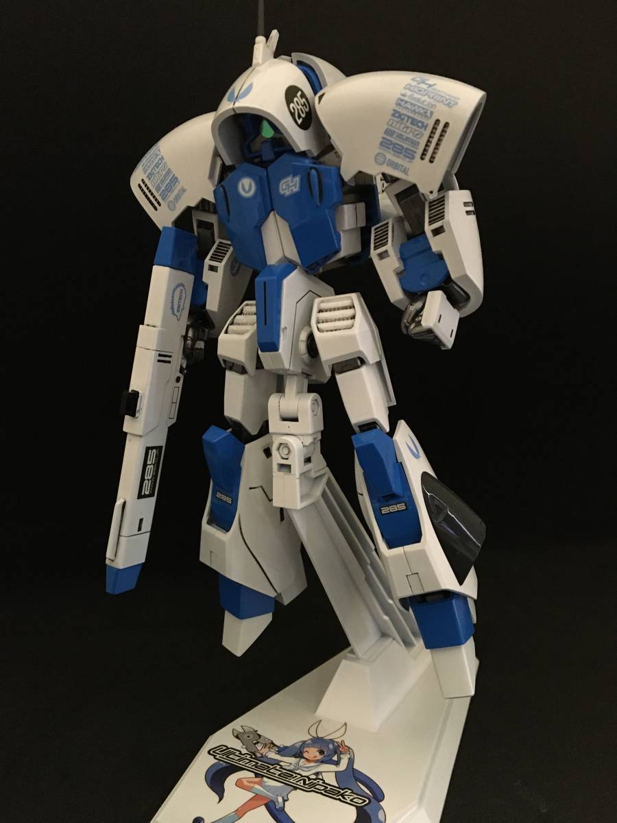 バンダイ HG アッシマー ニパ子 仕様 全塗装 塗装済 完成品 検 