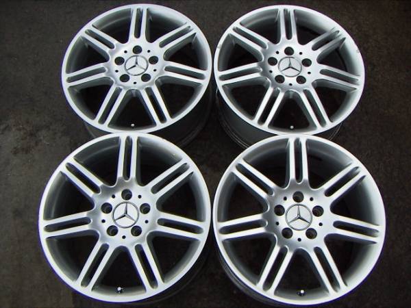 ★ベンツ純正 17×7.5 8.5 +36 +34 W203 S203等 4本★T-261
