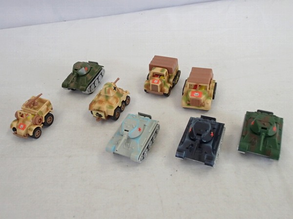 処分 コンバット チョロQ 戦車，ハーフトラック 他[梱0.1