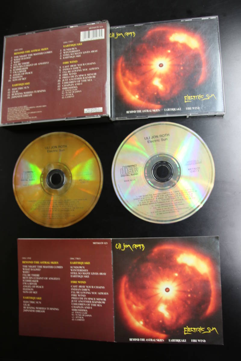Electric Sun Uli Jon Roth Beyond the Astral Skies Earthquake Fire