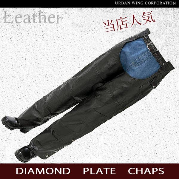 全国無料，定番人気】 cha【本革モーターサイクルチャップス】size:S