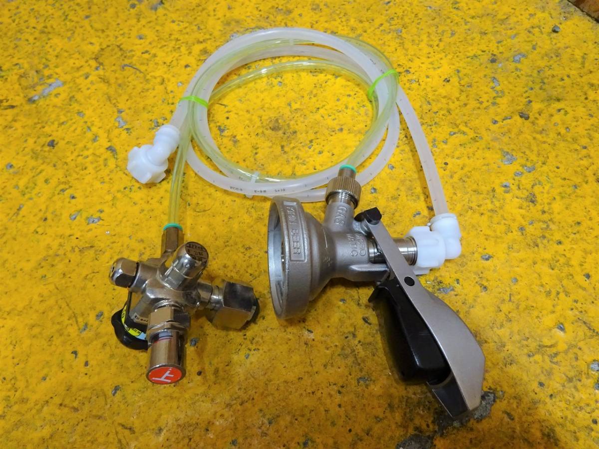 (719-0)2020年製 ホシザキ 1口 生ビールディスペンサー DBF-25SD ガスボンベ 減圧弁 ヘッド付き 業務用 中古 サーバー 719-0)お引き取り限定 2020年製 ホシザキ 1口 生ビールディスペンサー