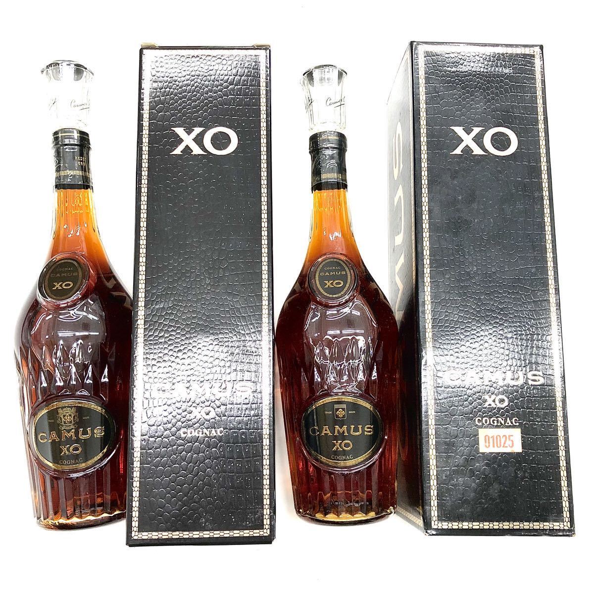 D-17 CAMUS カミュ XO 8点セット 箱付き コニャック COGNAC D-17 CAMUS カミュ XO 8点セット 箱付き コニャック COGNAC
