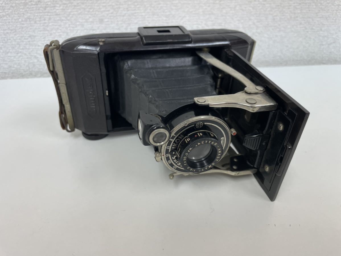 管62994t SIMPLEX ZEISS IKON Telma 1:6.3 f=10.5cm NETTAR-ANAST GMAT 蛇腹カメラ ツァイス・イコン シンプレックス