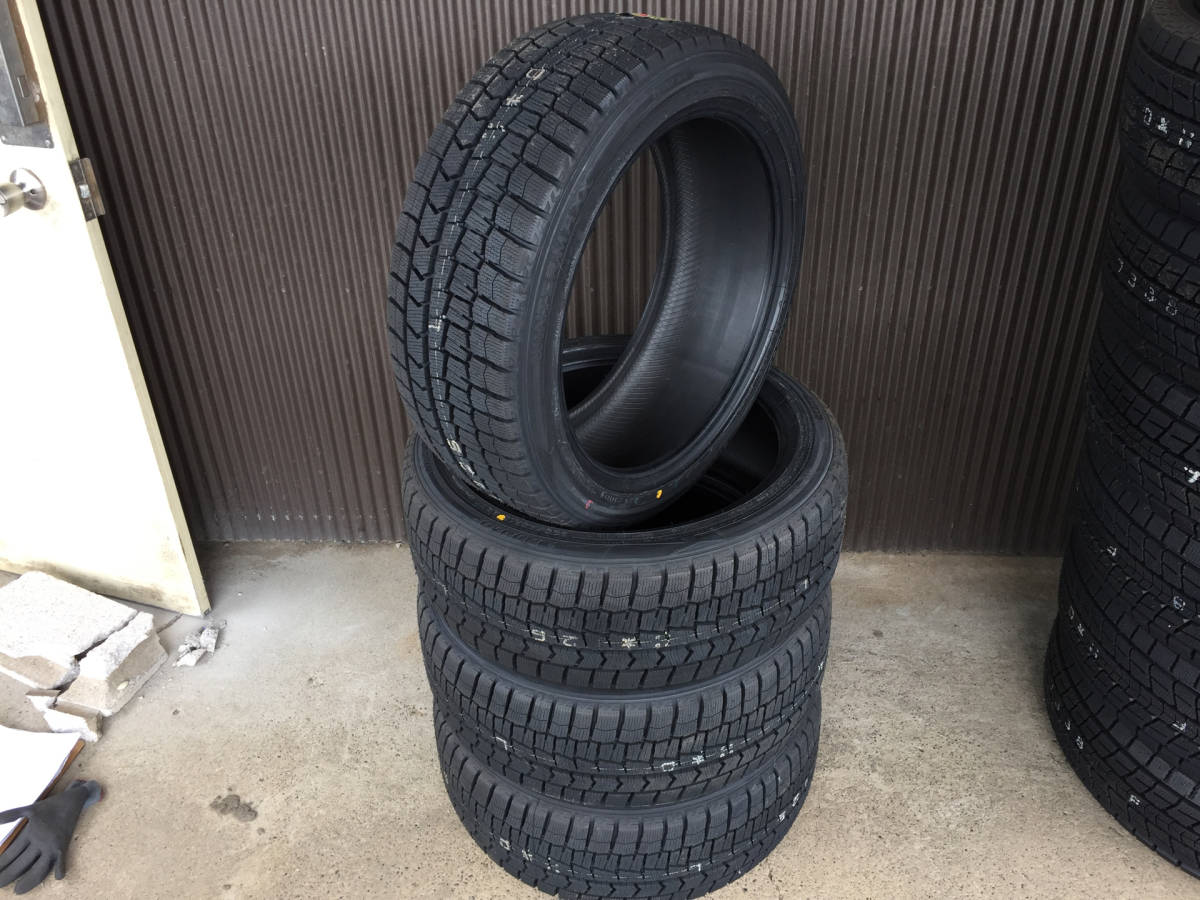 1円スタート！DY08】2019年製 新品 ダンロップ 225/45R18 95T WINTER  