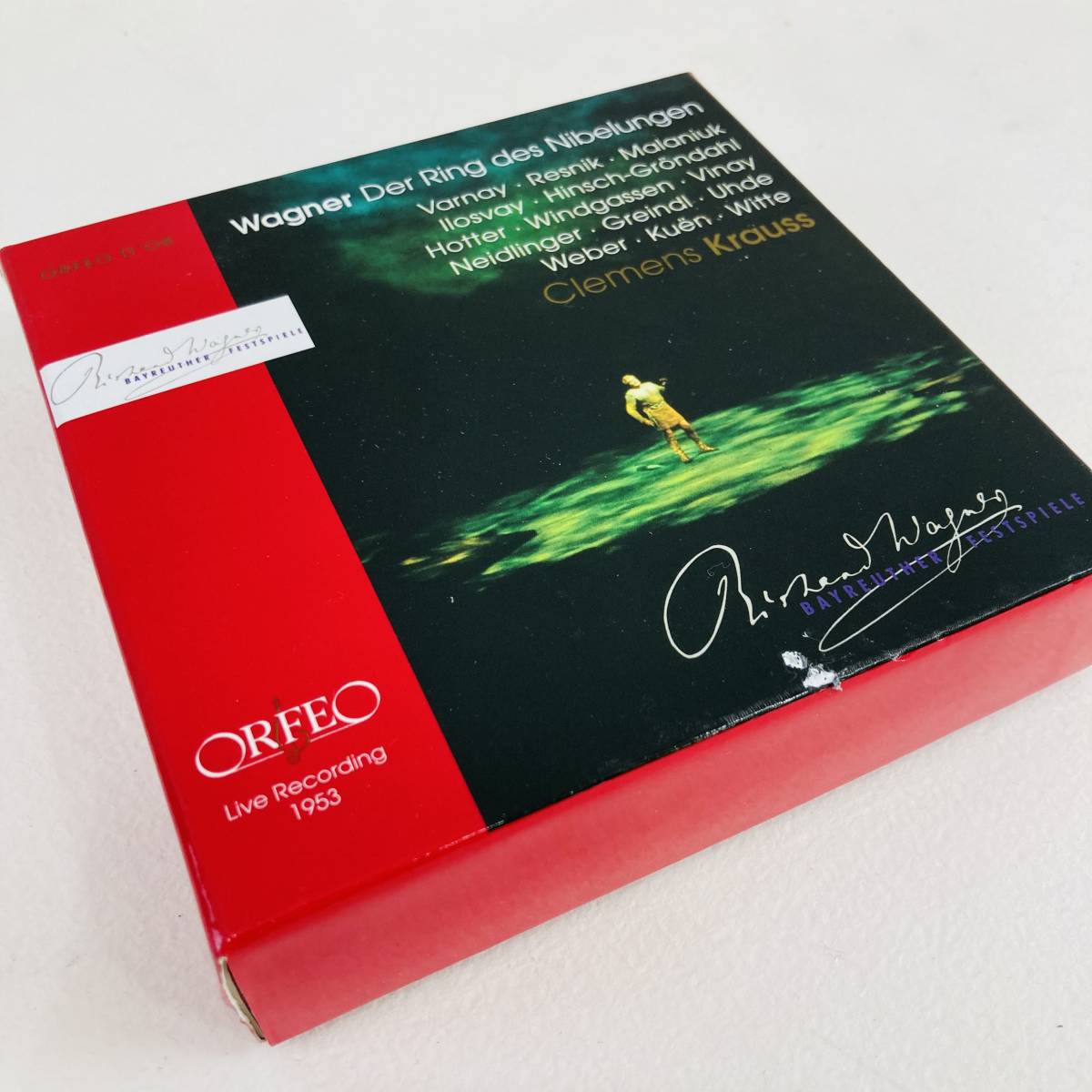 SALE，新品 ORFEO クラウス＆バイロイト祝祭管 楽劇 ニーベルングの指環 全曲 1953年バイロイト ワーグナー 北HG2(オペラ)｜売買されたオークション情報、yahooの商品情報をアーカイブ公開 - オークファン オペラ