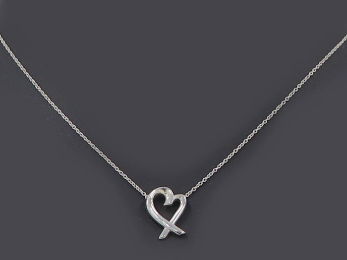 ティファニー ネックレス ラビングハート シルバー SV925 Tiffany &amp; Co. TIFFANY 公式通販 - TIFFANY＆CO TIFFANY&amp;Co.(ティファニー) &frasl; ラビングハートネックレス&frasl;SV925&frasl;SLV 1P