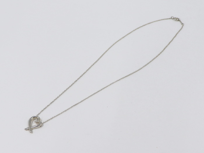 ティファニー ネックレス ラビングハート シルバー SV925 Tiffany &amp; Co. TIFFANY 公式通販 - TIFFANY＆CO TIFFANY&amp;Co.(ティファニー) &frasl; ラビングハートネックレス&frasl;SV925&frasl;SLV 1P