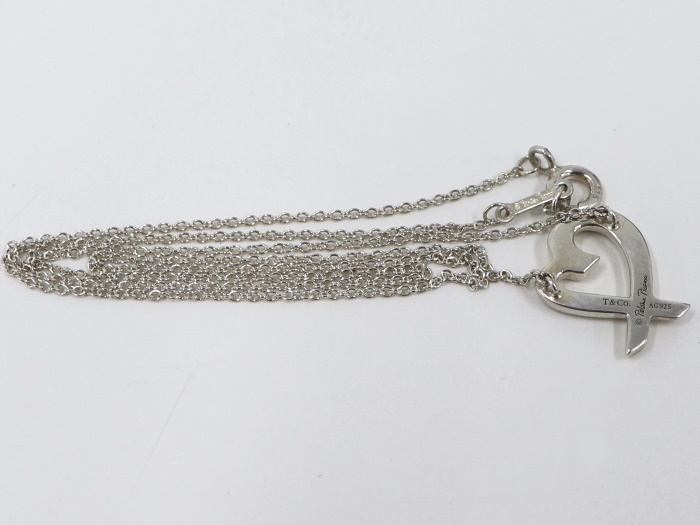 ティファニー ネックレス ラビングハート シルバー SV925 Tiffany &amp; Co. TIFFANY 公式通販 - TIFFANY＆CO TIFFANY&amp;Co.(ティファニー) &frasl; ラビングハートネックレス&frasl;SV925&frasl;SLV 1P