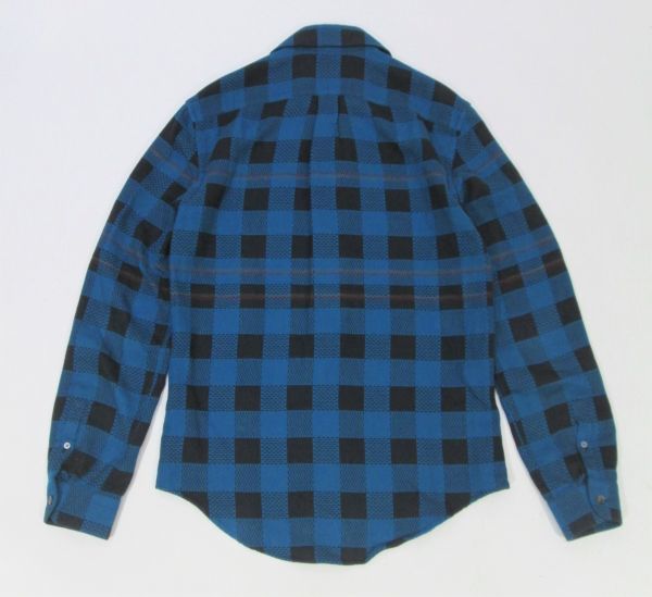 ルイヴィトン（柄チェック）（メンズ Louis Vuitton | ウォッシャブルウールバッファローチェックシャツ(Men's) Foxfire (Louis バッファローチェック LOUIS バッファロー VUITTON エルエルビーン ウールチェック MinnesotaWoolen70s - 長袖