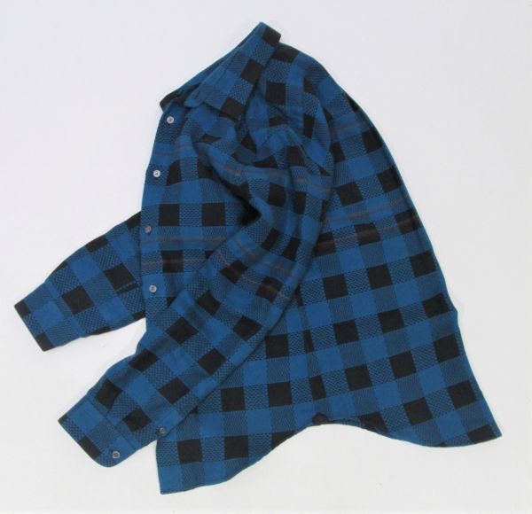 ルイヴィトン（柄チェック）（メンズ Louis Vuitton | ウォッシャブルウールバッファローチェックシャツ(Men's) Foxfire (Louis バッファローチェック LOUIS バッファロー VUITTON エルエルビーン ウールチェック MinnesotaWoolen70s - 長袖