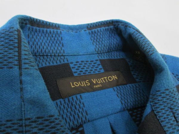 ルイヴィトン（柄チェック）（メンズ Louis Vuitton | ウォッシャブルウールバッファローチェックシャツ(Men's) Foxfire (Louis バッファローチェック LOUIS バッファロー VUITTON エルエルビーン ウールチェック MinnesotaWoolen70s - 長袖