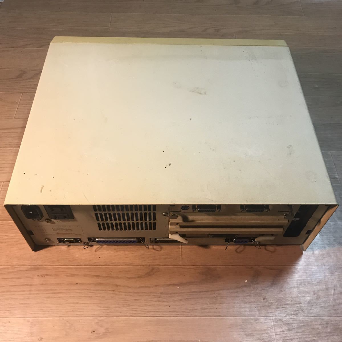 NEC 旧型PC PC-9801VX powered by 486