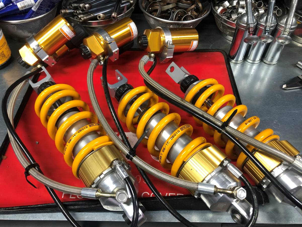 リアサスペンション OHLINS オーリンズ Webike グランドツイン 