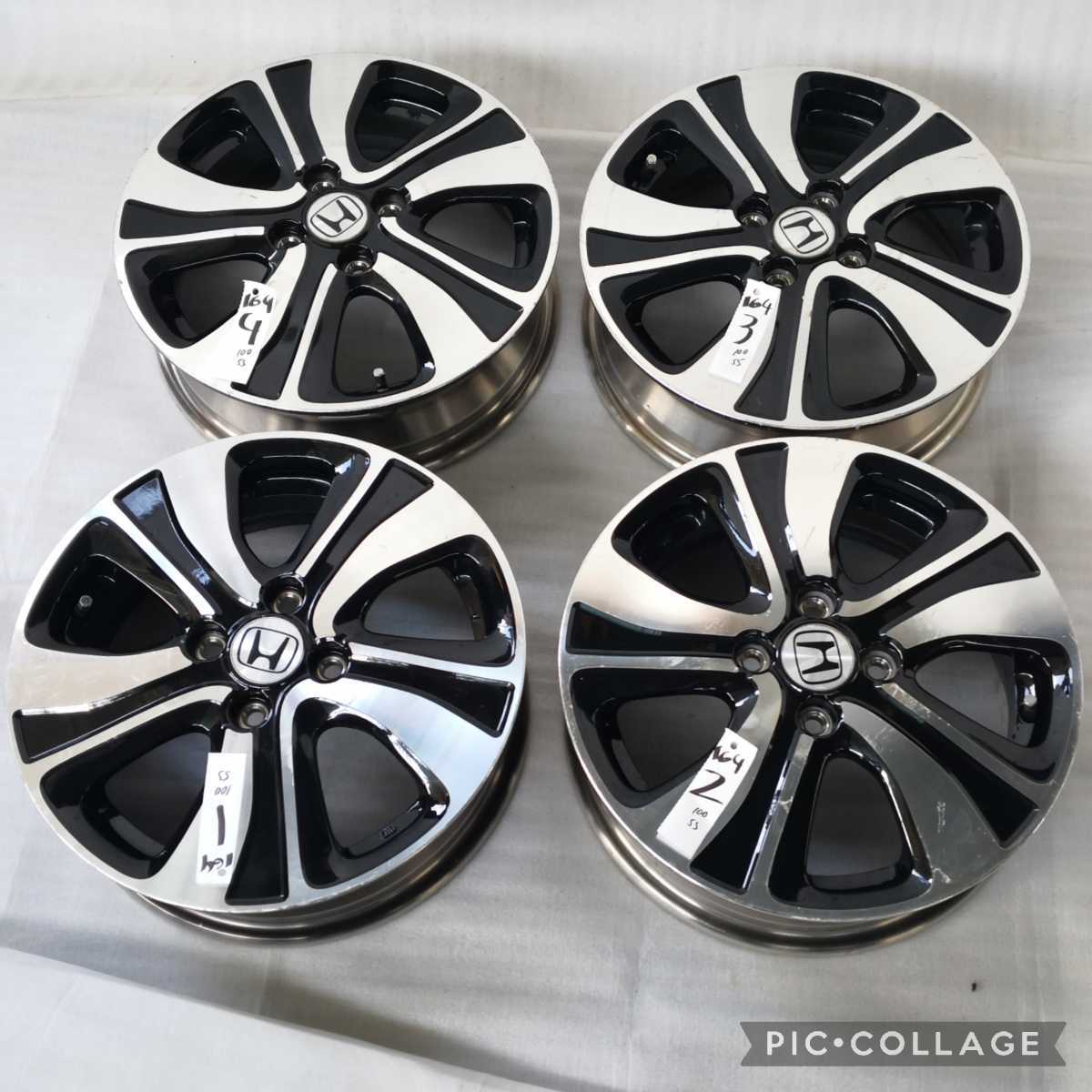 N-ONE Premiumツアラー JG1 純正ホイール 15インチ 4本 ホンダ N-ONE プレミアムツアラー JG1 純正 15インチ 4.5J 4穴 PCD100