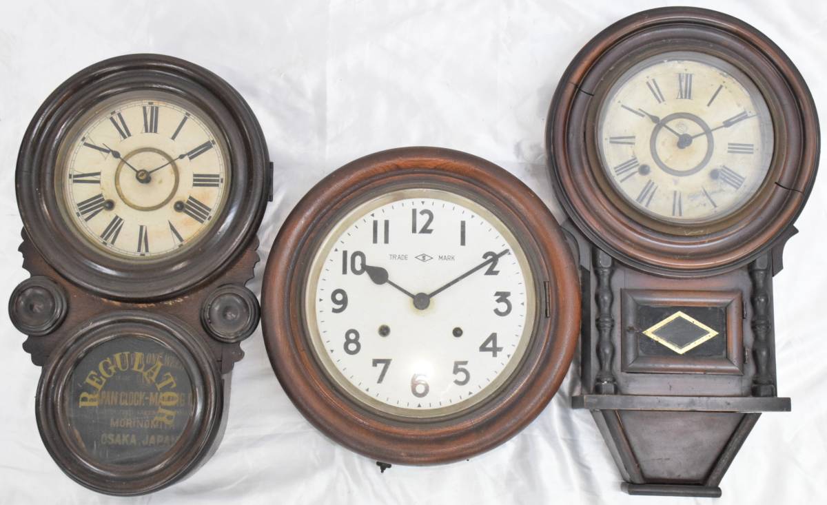 がございの だるま 達磨 時計 昭和レトロ ボンボン W6gkl M アンティー