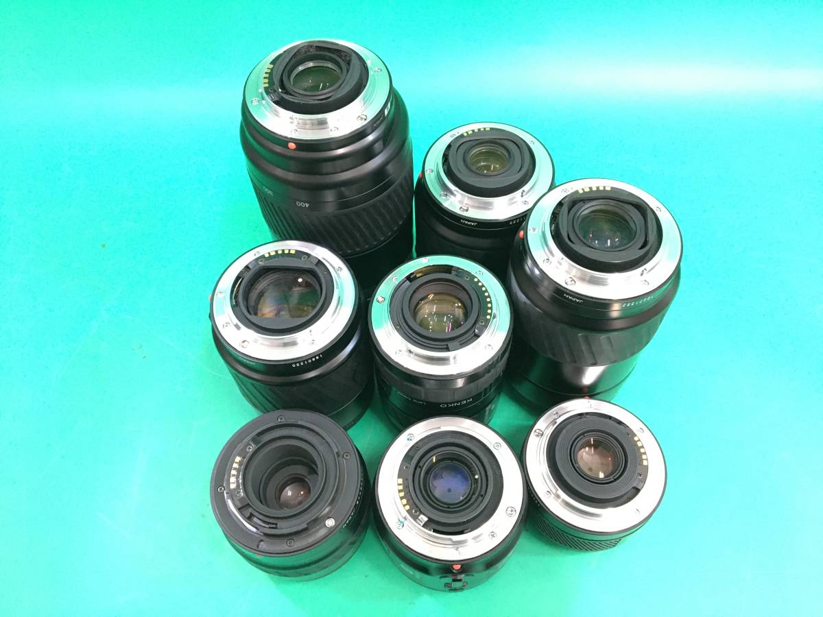 ☆ MINOLTA α 807si + 101si + AF 24mm 1:2.8 等レンズ8本 ☆ ミノルタ