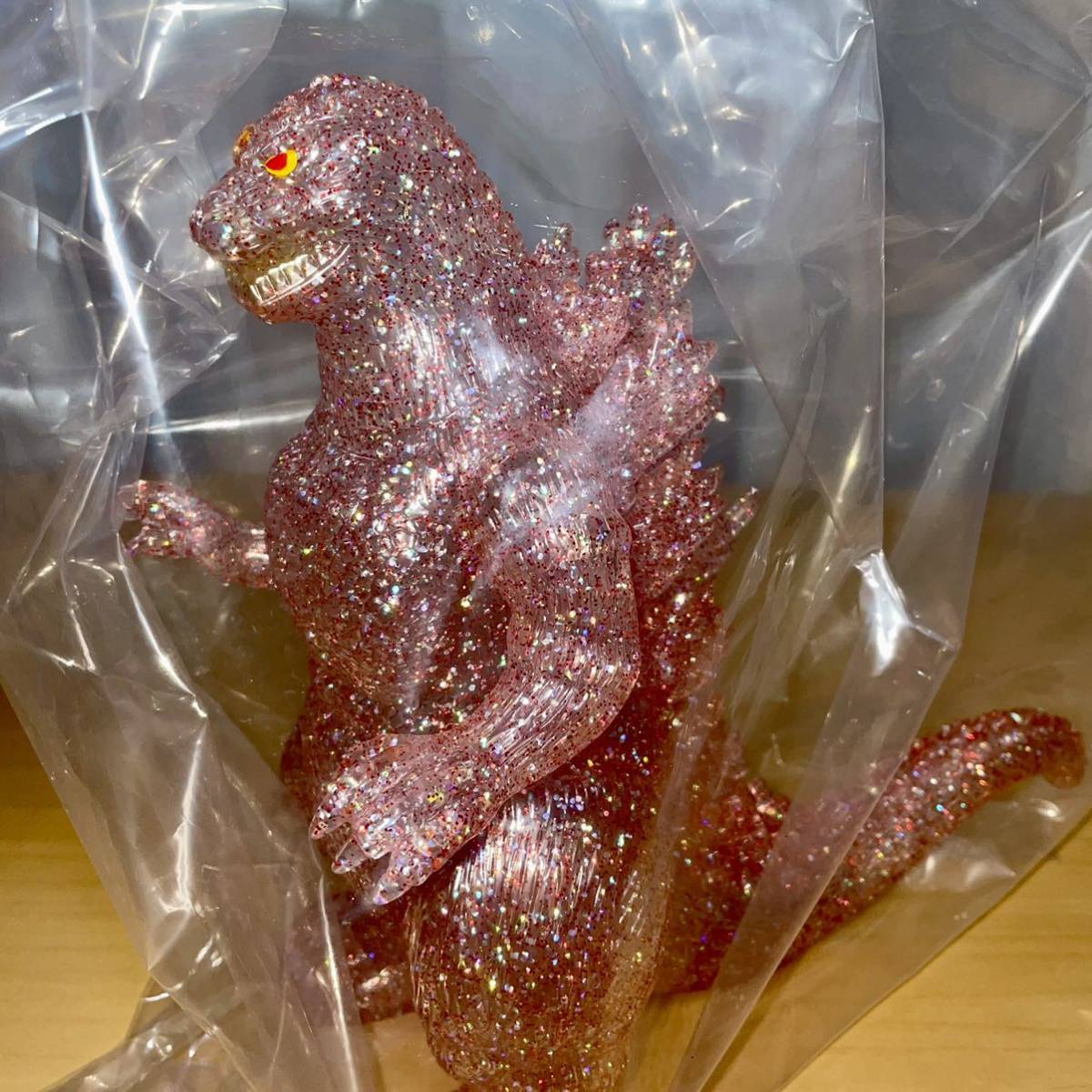 ゴジラ ソフビ マルサン Godzilla 1955 Blue Glitter