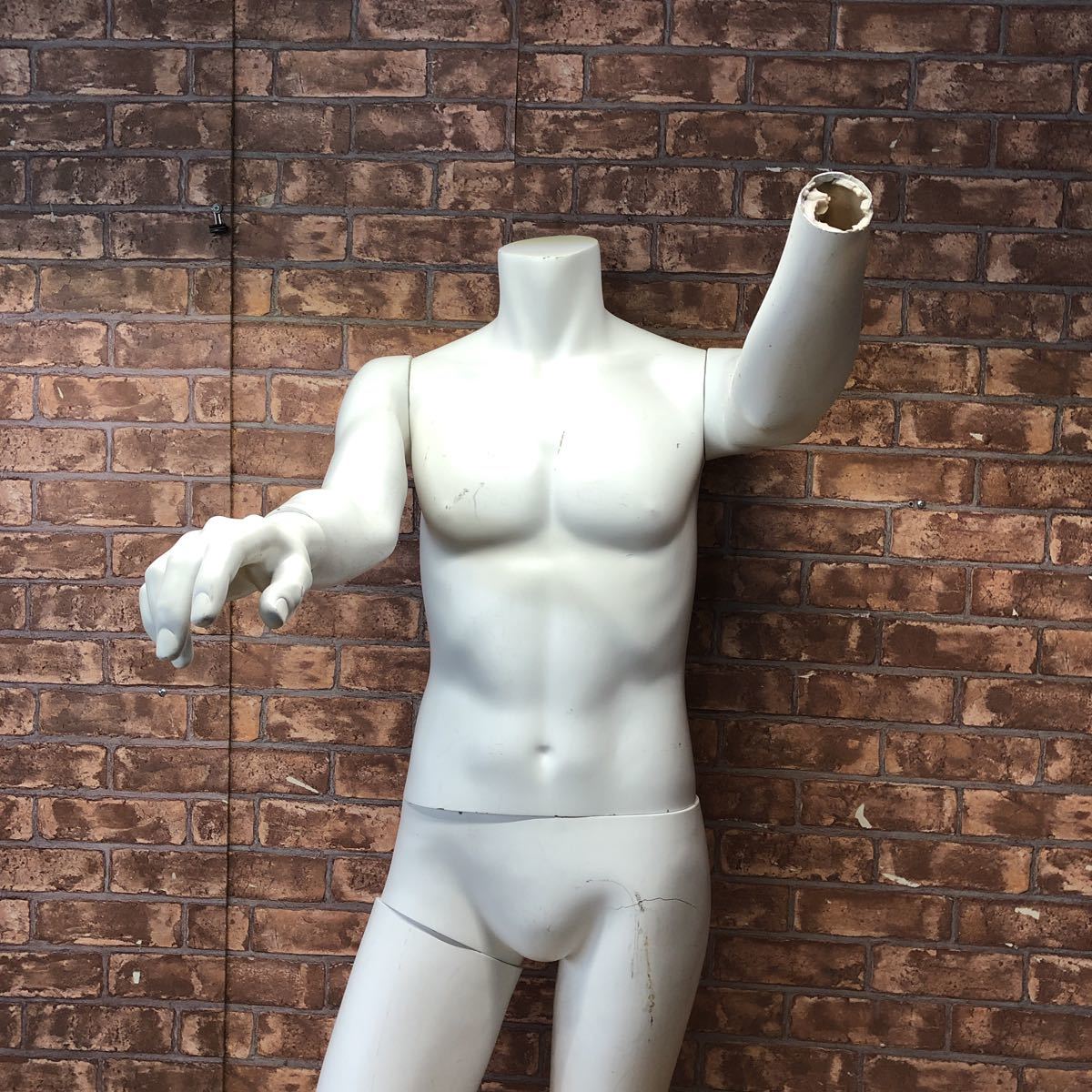 AI828 ジャンク マネキン 男性 メンズマネキン ヘッドレス 大人サイズ