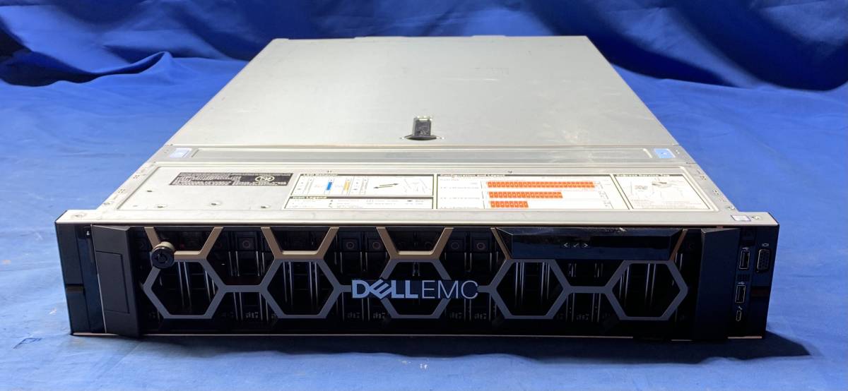 K4070801 DELL EMC PowerEdge R740xd/Gold 6130×2点/512GBメモリ/240GB