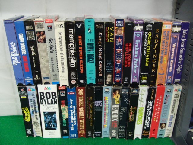  VHS 輸入洋楽 36本セット 再生未確認(ロック、ポップス一般)｜売買されたオークション情報、yahooの商品情報をアーカイブ公開 - オークファン ロック、ポップス一般