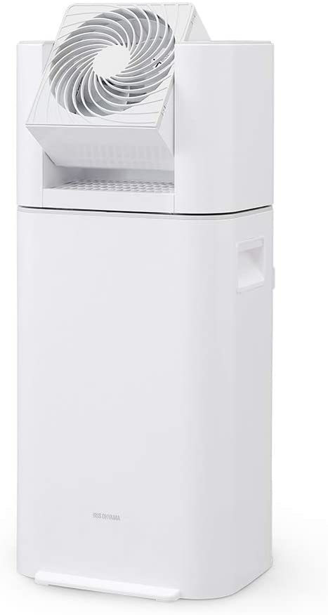 新品即納アイリスオーヤマ[IJD-I50-WH]ホワイト＆グレー衣類乾燥除湿機