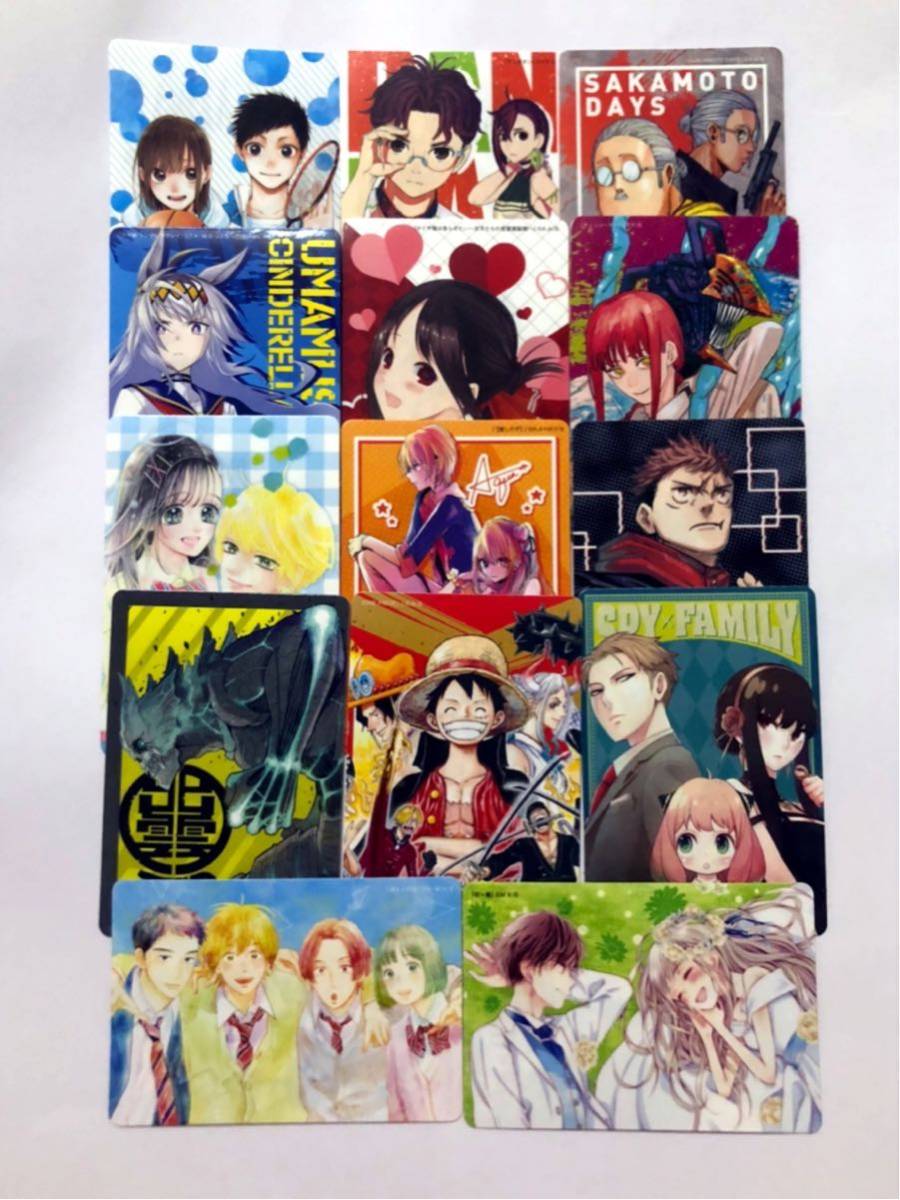 新品 ナツコミ 2022 全14種セット ダブルステッカー ワンピース スパイ  