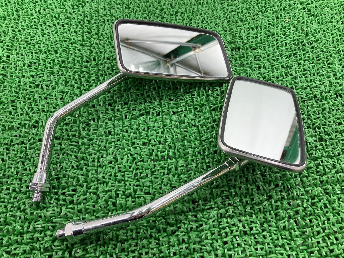 SRX400 ミラー 左右 ヤマハ 純正 中古 バイク 部品 1JL-034*** 正逆 