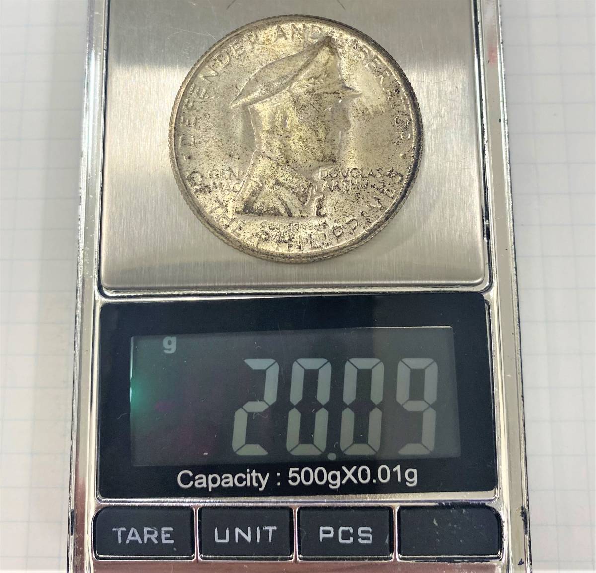 フィリピン 1947年 マッカーサー 1ペソ 0 1ペソ銀貨 1947S - 年菲律宾