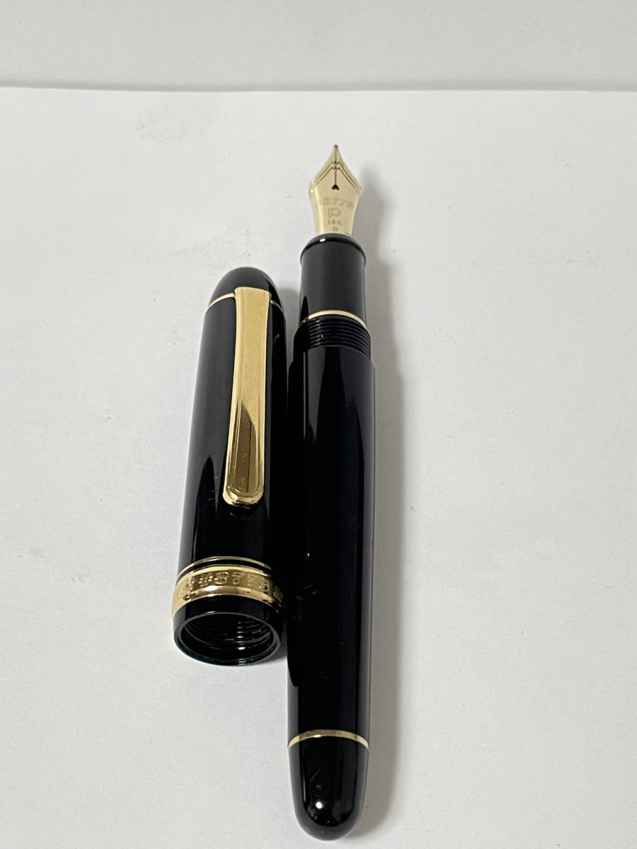 Platinum Century Fountain Pen 0 - #3776 Black Gold The with