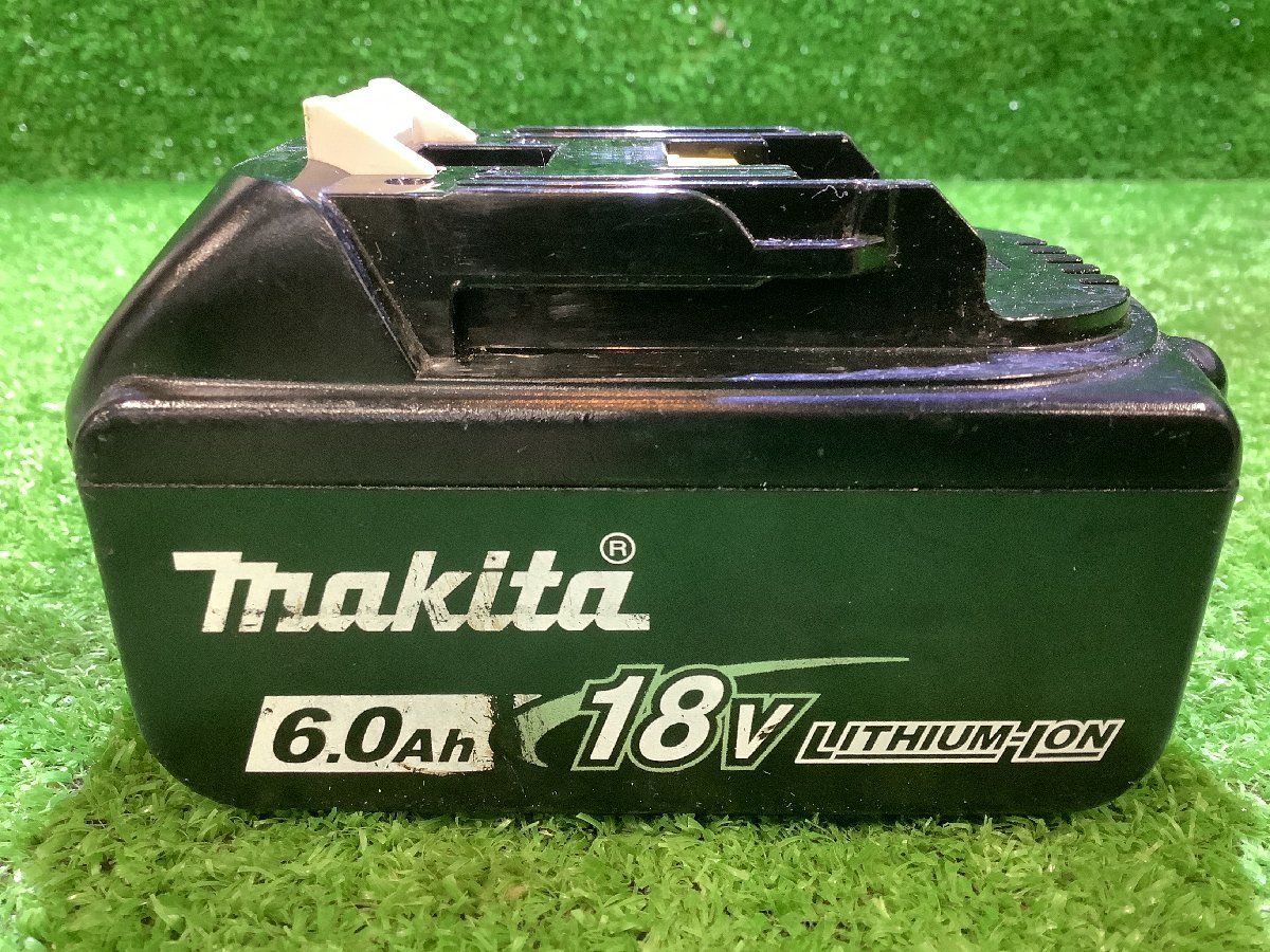 中古 makita マキタ 18V リチウムイオンバッテリー 6.0Ah BL1860B 雪マーク有 【7】