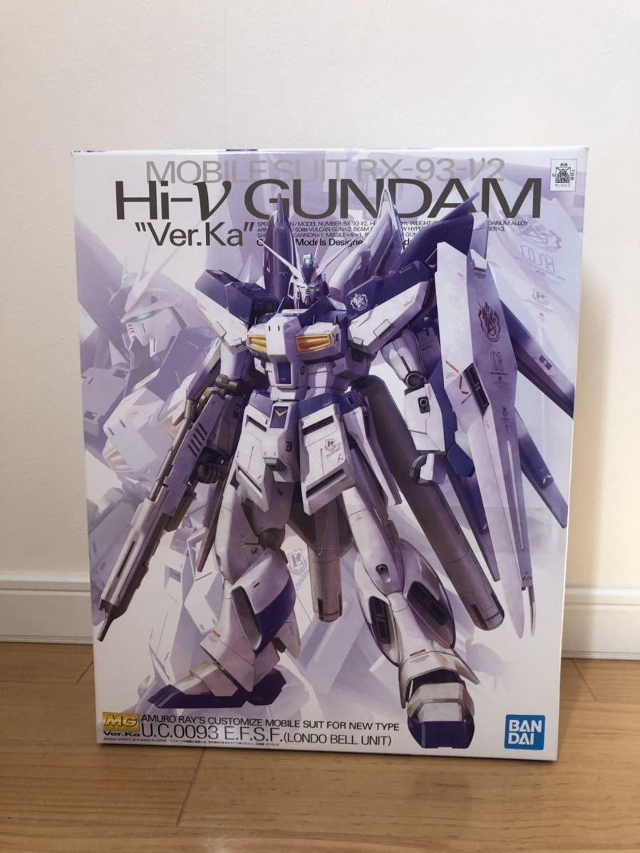 送料込み MG Hi-νガンダム Ver.Ka マスターグレード ハイニュー
