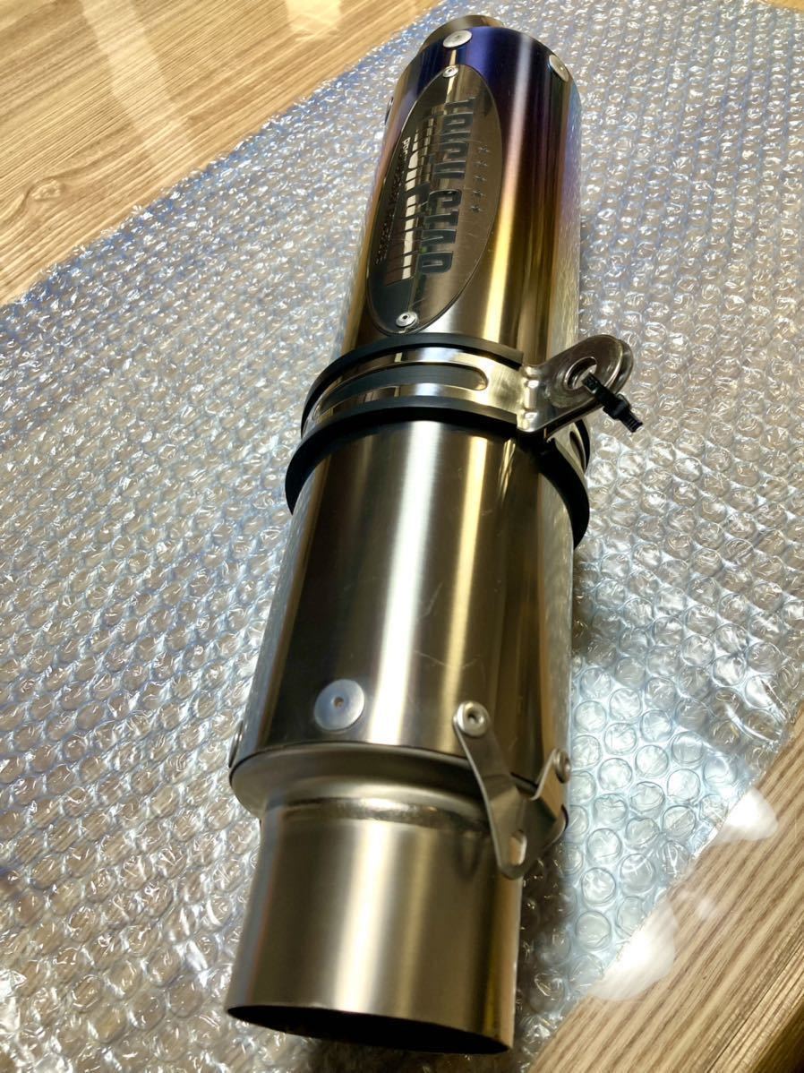 トリックスター ショットガン サイレンサー チタン ZRX1200 CB1300