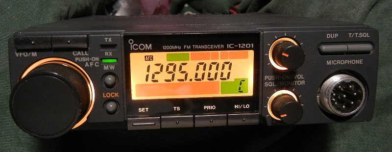 IC-1201 ICOM 1200MHz Transceiver 10W Amateur Ham Radio Japan