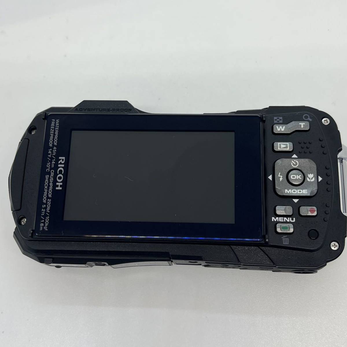 ◇SDカード付き◇RICOH WG-50 デジタルカメラ ブラック色 【公式